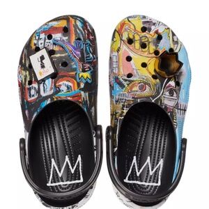 Crocs Jean -Michael Basquiat artist  women’s 9